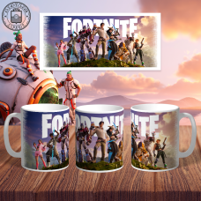 Чашка Fortnite. Макет №02