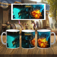 Чашка World of Warcraft. Макет №03
