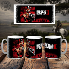 Чашка Red dead redemption. Макет №01