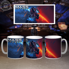 Чашка Mass Effect. Макет №01