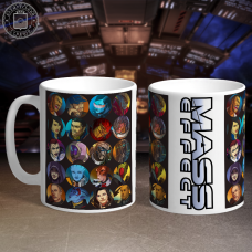 Чашка Mass Effect. Макет №02